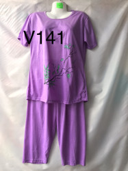 Ночные пижамы женские БАТАЛ оптом 06315289 V141-22