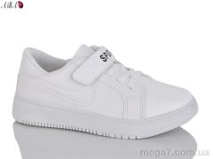 Кроссовки, Aba оптом A329-2 white