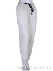 Спортивные штаны, Ledi-Sharm оптом 5002 white