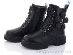 Ботинки, Ok Shoes оптом F0603A black