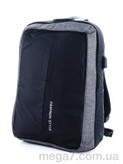 Рюкзак, Superbag оптом 6 grey