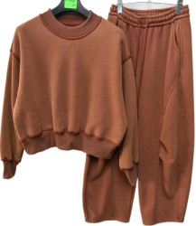 Спортивные костюмы женские на флисе оптом 61057893 8581-23