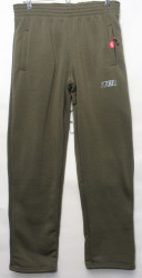 Спортивные штаны мужские на флісі (khaki) оптом 53708419 06-30