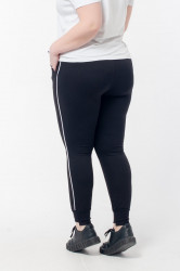 Спортивные штаны женские БАТАЛ оптом 37109486 Б27 -1