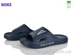 Шлепки, Roks оптом 508-019 синій