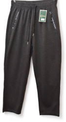Спортивные штаны мужские БАТАЛ (серый) оптом 89465132 2420-5