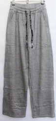 Спортивные штаны женские на меху (grey) оптом 64759823 A151-3-3