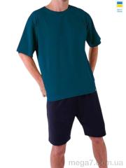 Футболка, Sport style оптом 080 морська хвиля