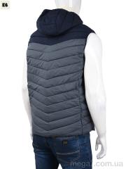 Жилетка, BIG оптом --- 3776-2208-4 navy-grey