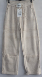 Спортивные штаны женские YIMEITE на меху оптом 53081924 601-1-1
