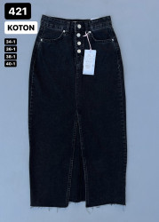 Юбки джинсовые женские оптом 85361907 421-6