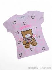 Футболка, Kids-modnik оптом --- 4089 св.рожевий