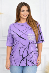 Футболки женские БАТАЛ оптом 45837120 26009-100