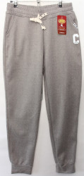 Спортивные штаны женские БАТАЛ на меху оптом 52618430 SY003-29
