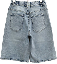 Шорты джинсовые женские RELUCKY БАТАЛ оптом 51732948 033-1-313