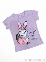 Футболка, Kids-modnik оптом --- 4094 бузковий