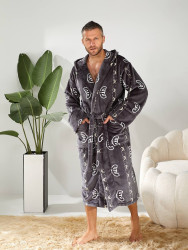 Халати чоловічі ПОЛУБАТАЛ оптом IRMA STYIL