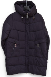 Куртки зимние женские FURUI БАТАЛ (фиолетовый) оптом 94031865 3901-59