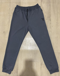 Спортивные штаны женские БАТАЛ (gray) оптом 72019653 04-16