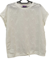 Футболки женские БАТАЛ оптом 73856492 704-268