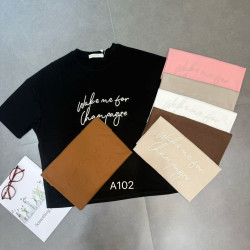 Футболки женские БАТАЛ оптом 20564387 102-88