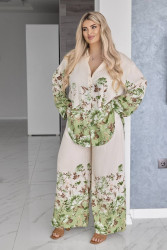 Костюмы женские БАТАЛ оптом Италия 41732659 2037-43