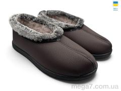 Тапки, Rai shoes оптом 2205 коричневий