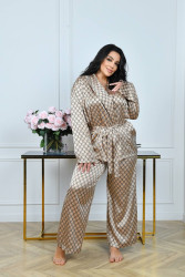 Ночные пижамы женские БАТАЛ оптом 51970832 107-133