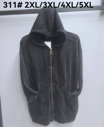 Спортивные кофты БАТАЛ женские оптом 15382640 311