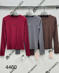 Лонгсліви жіночі (бордовий) оптом