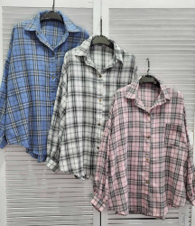 Рубашки женские оптом 03142679 9011-189