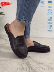 Шлепки, ARTO оптом 170 корич.к.