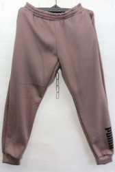 Спортивные штаны женские БАТАЛ на флисе оптом 50821476 03-17