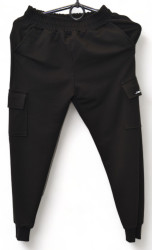 Спортивные штаны детские (черный) оптом 87345062 02-40