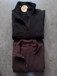 Комбінезони жіночі на флісі (шоколад) оптом 