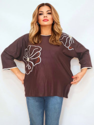 Свитера женские БАТАЛ оптом 16548923 1101-46