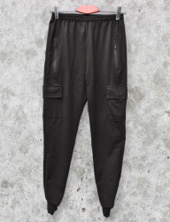 Спортивные штаны мужские (черный) оптом 35264180 12-162