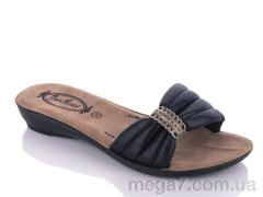 Шлепки, DeMur оптом K26-809 black (30-35)
