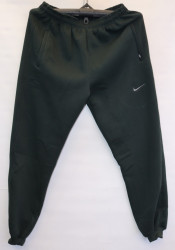 Спортивные штаны мужские на флисе (black) оптом 83946175 04-19
