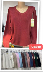 Свитера женские БАТАЛ оптом 76381492 5043-7
