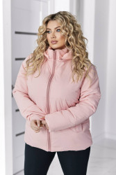 Куртки демисезонні жіночі БАТАЛ оптом Dembitska