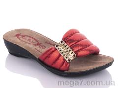 Шлепки, DeMur оптом K26-809 red (25-30)