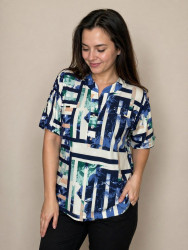 Блузки женские БАТАЛ оптом 37016298 0103-196