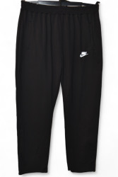 Спортивные штаны мужские БАТАЛ (черный) оптом 51830467 008-122