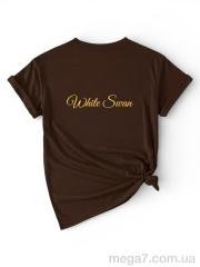 Футболка, Riza оптом 205 коричневий