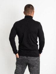 Гольфи чоловічі на флісі (чорний) оптом 