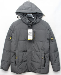 Куртки зимние мужские (серый) оптом 43625891 23-606-26