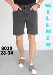 Шорты джинсовые мужские WILLMEN оптом 52678490 8020-6