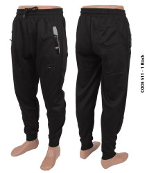 Спортивные штаны мужские (black) оптом 89301264 511-1-4