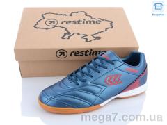 Футбольная обувь, Restime оптом DMB23110 blue-red